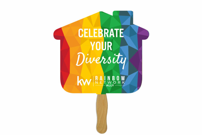 KW Rainbow Network | House Shaped Fan - Image 3