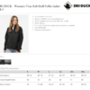 PDX Property Group | DRI DUCK - Women's Vista Soft Shell Puffer Embroidered - Image 3