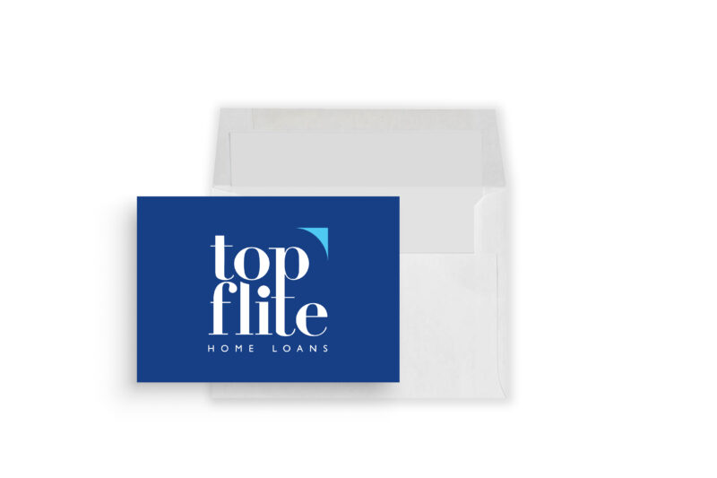 Top Flite Financial Greeting Card for Onboarding Box